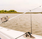 Gemlux DREDGE BOOM FISHING SETUP, 8FT WITH SAFETY TIE BACK