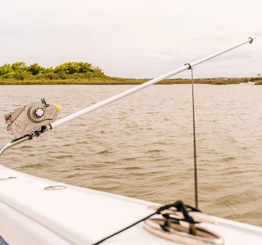 Gemlux DREDGE BOOM FISHING SETUP, 8FT WITH SAFETY TIE BACK