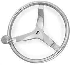 Gemlux 13-1/2" STEERING WHEEL W/ DELUXE KNOB