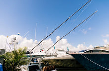 Load image into Gallery viewer, Gemlux 18' BLUEWATER COLLAPSIBLE CARBON FIBER OUTRIGGER PAIR