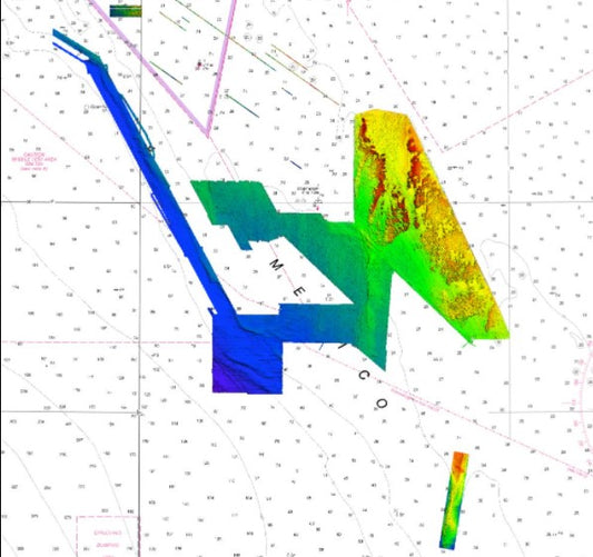 StrikeLines 3D Florida Middle Grounds & Elbow Simrad, Lowrance, B&G, Mercury Vessel View