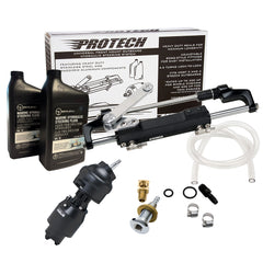Uflex PROTECH 2.1 Front Mount Tilt OB Hydraulic System - Includes UP28T Helm Pump, Oil, UC128TS-2 Cylinder,  X52 Tilt - No Hoses [PROTECH 2.1T]