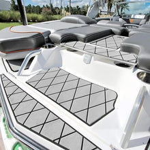 Load image into Gallery viewer, SeaDek 40" x 80" 6mm Two Color Diamond Full Sheet - Brushed Texture - Mocha/Black (1016mm x 2032mm x 6mm) [56411-80093]
