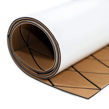 Load image into Gallery viewer, SeaDek 40" x 80" 6mm Two Color Diamond Full Sheet - Brushed Texture - Mocha/Black (1016mm x 2032mm x 6mm) [56411-80093]
