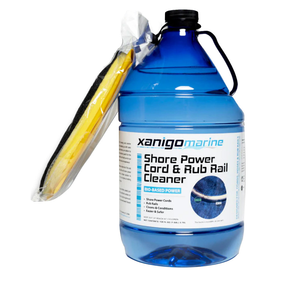 Xanigo Marine Shore Power Cord  Rub Rail Cleaner - 1 Gallon [XMSPC1G]