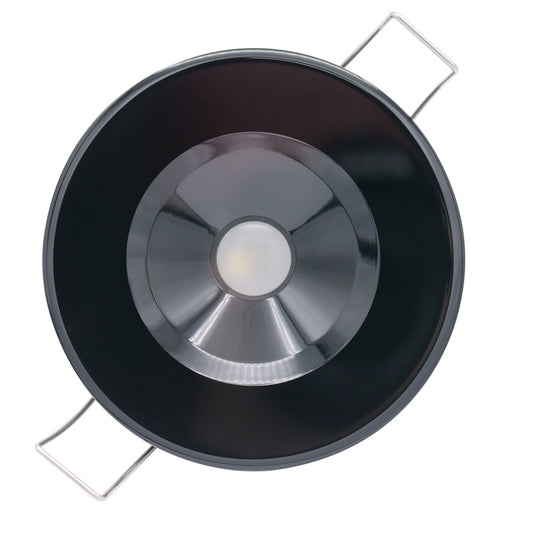 Boat LED Lights RGBW Flush Mount Black Housing