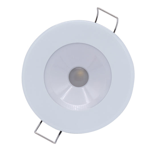 Boat LED Lights White Flush Mount White Housing