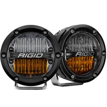 Load image into Gallery viewer, RIGID Industries 360-Series 4" LED SAE Fog Beam - Yellow/White - Set of 2 [36122]

