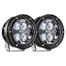 Load image into Gallery viewer, RIGID Industries 360-Series RGBW 4" Offroad Spot Beam w/RGBW Backlight Pods - Set of 2 [36402]
