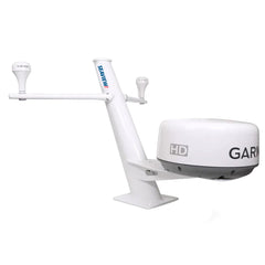 Seaview 30" Tapered Closed Dome Aft Leaning Radar Mount w/Removable Spreaders  10x10 Base Plate [PMA100SV2]