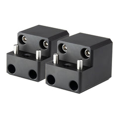 PTM Watersports Board Rack Mount - 4 Bolt - Black - Pair [P13168-1400TEBBK]