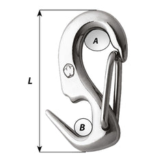 Wichard 5/16 Stainless Steel Sail Snap + [2490W]