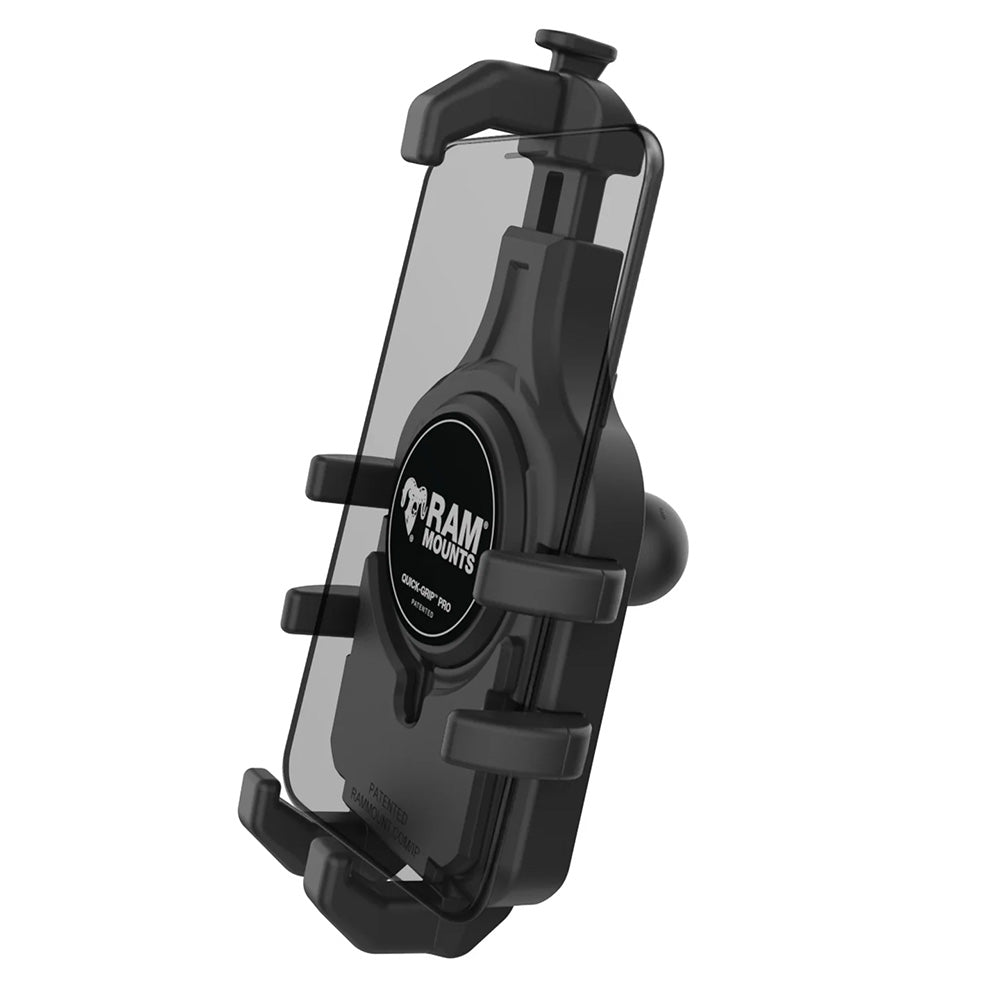 RAM Mount RAM Quick-Grip Pro Phone Holder w/Ball [RAM-HOL-PD5BU]
