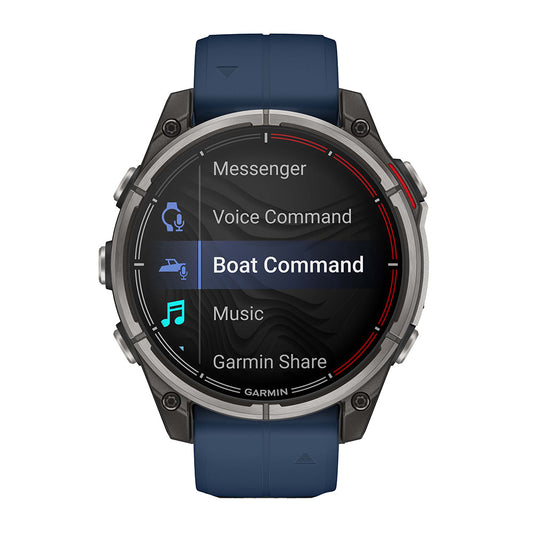 Garmin quatix 8 - 47mm AMOLED Marine GPS Smartwatch [010-02904-50]