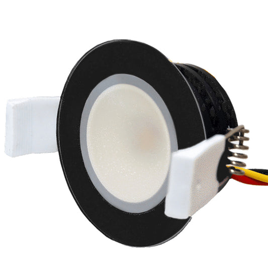 Lumishore LUX DL50 Courtesy Full Spectrum CRGBW 12/24vDC 5 Watt Black Bezel