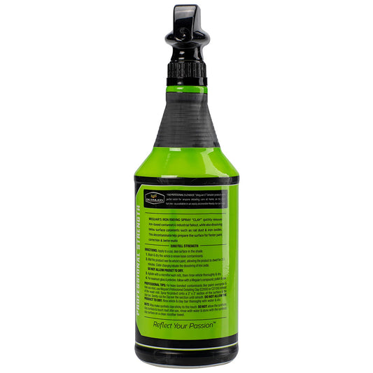 Meguiar's Iron Removing Spray "Clay" - 32oz [DRTU200232]