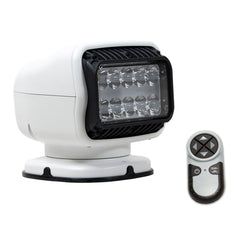 Golight GT Series LED Hybrid Light Permanent Mount w/Handheld Wireless Remote - 12V - White [20008GT]