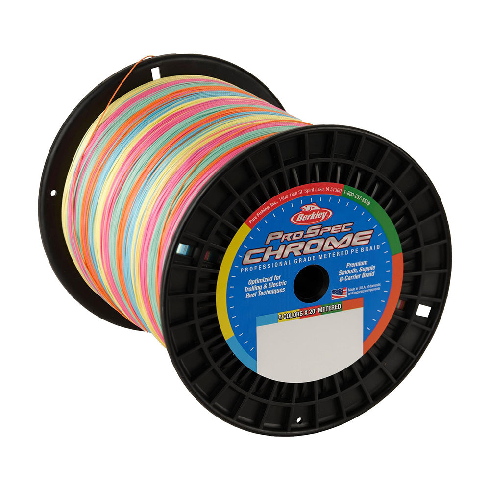 Berkley Prospec Chrome 5 x 20' Metered Braid - 130lb - 3000yd [1621895]