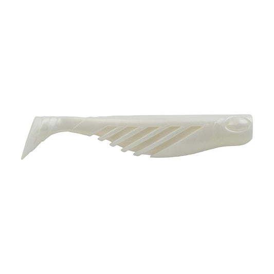 Berkley Gulp! Saltwater Ripple Mullet - 4" - Pearl White GSRM4-PW [1637693]
