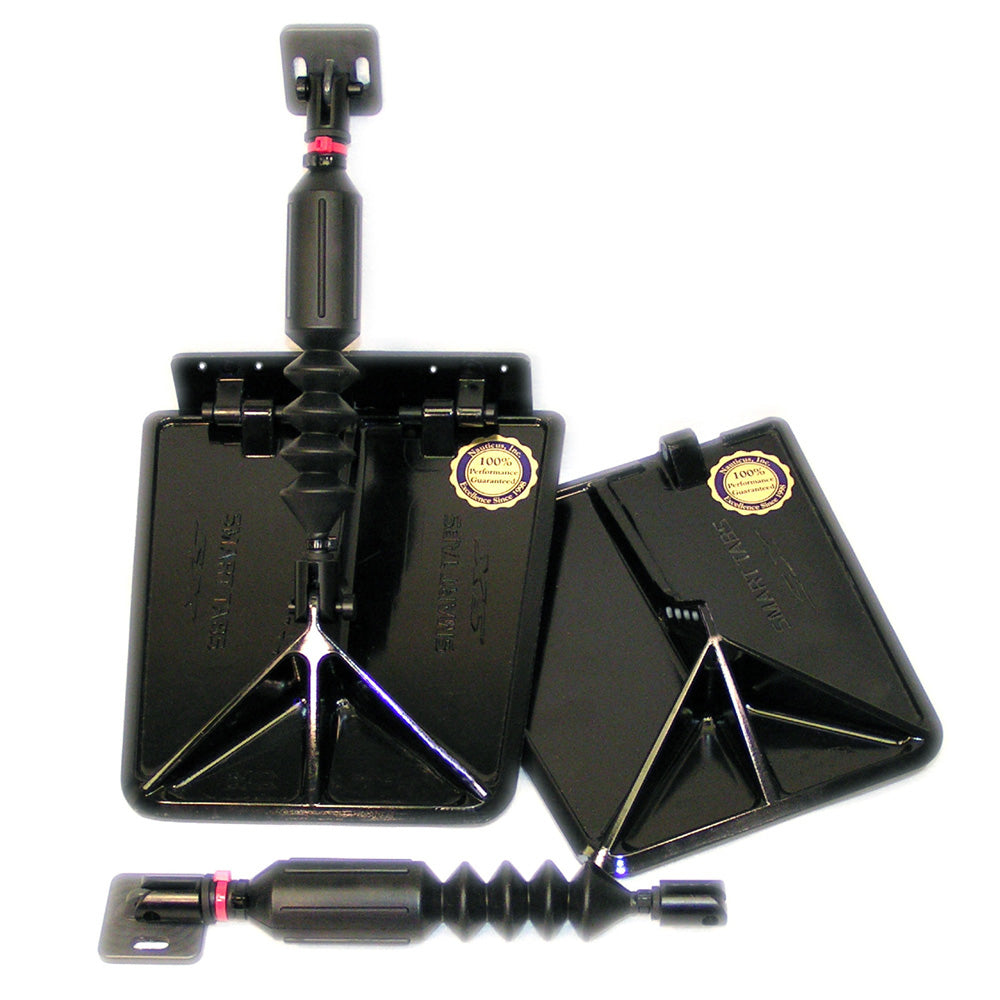 Smart Tab SX Composite Trim Tabs by Lectrotab 9.5 x 10 f/18'-20 Boat w/150 - 240HP - Black [SX9510-80]