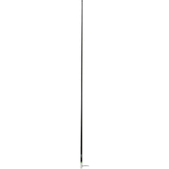Scout 8' Black VHF Antenna 6dB Heavy Stainless Steel Ferrule w/6M RG-8x Includes PL-259 Heavy Duty Offshore Antenna KS-43 [PF AN NVHF00021T]