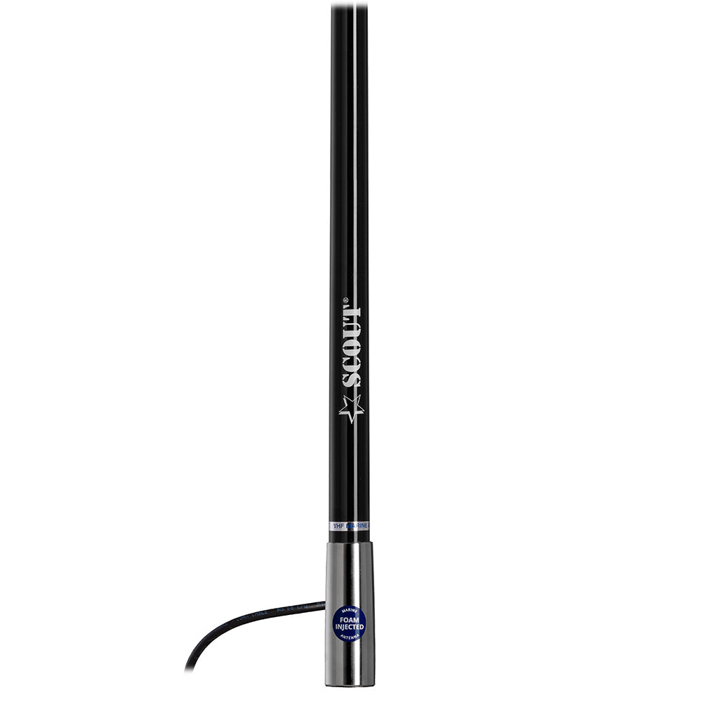 Scout Titan Series 4' Black AM/FM Antenna Fiberglass [PF AN NAMFM012T]