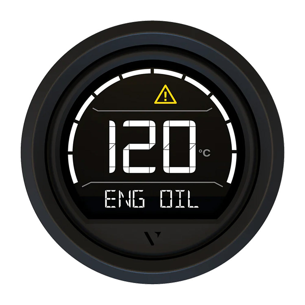 Veratron VL Digital 52 w/Triangular Black Bezel [B00205701]