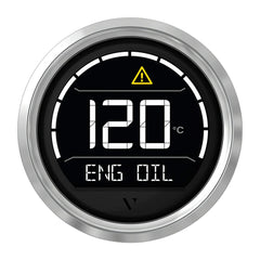 Veratron VL Digital 52 w/Triangular Chrome Bezel [B00205703]