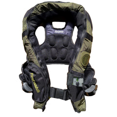 First Watch Auto/Manual Convertible 38G Inflatable PFD - Green [FW-40PROA/M-GN]