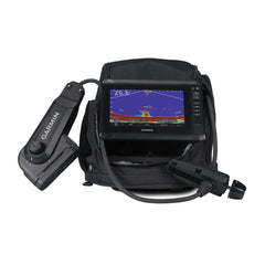 Garmin Panoptix PS22-IF Ice Fishing Bundle w/ECHOMAP UHD2 73sv, Panoptix PS22-IF Transducer  Pole-Free Transducer Rotation System [010-02684-30]