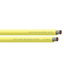 Sea-Dog 4 AWG Yellow Battery Cable - 250' [8004034]