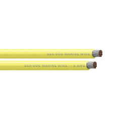 Sea-Dog 6 AWG Yellow Battery Cable - 500' [8006037]