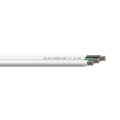 Sea-Dog 10/3 AWG Flat Triplex Wire - White/Green/Black - 300' [8010305]