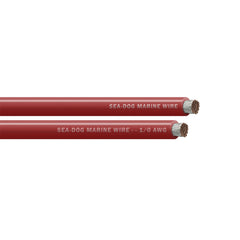 Sea-Dog 1/0 AWG Red Battery Cable - 100' [8011022]