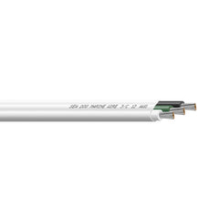 Sea-Dog 12/3 AWG Flat Triplex Wire - White/Green/Black - 25' [8012300]