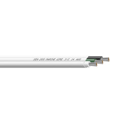 Sea-Dog 14/3 AWG Flat Triplex Wire - White/Green/Black - 500' [8014307]