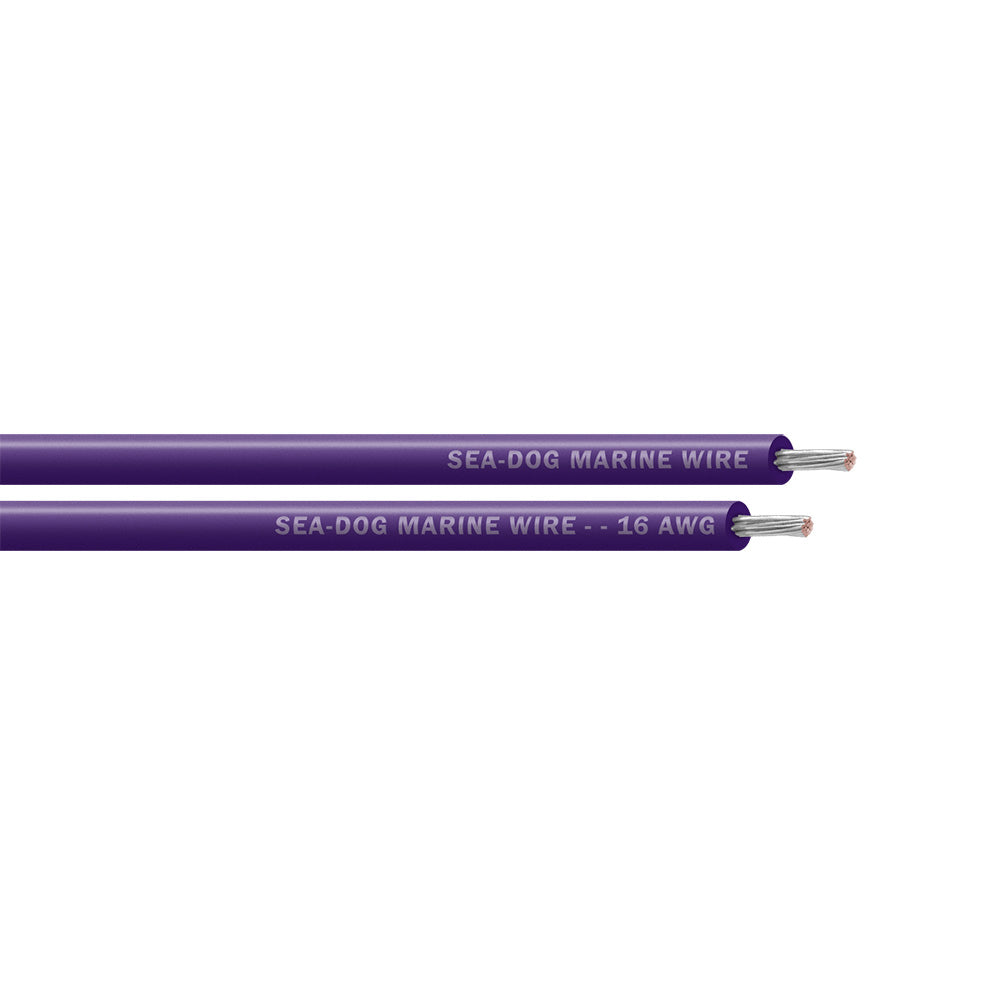 Sea-Dog 16 AWG Purple Primary Wire - 25' [8016100]