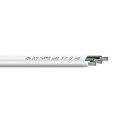 Sea-Dog 16/3 AWG Flat Triplex Wire - White/Green/Black - 250' [8016304]