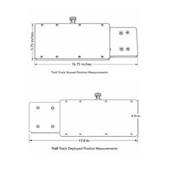 Sea Swivel Troll Track Trolling Motor Mount [SEA-HDM-TROLL-TRACK]