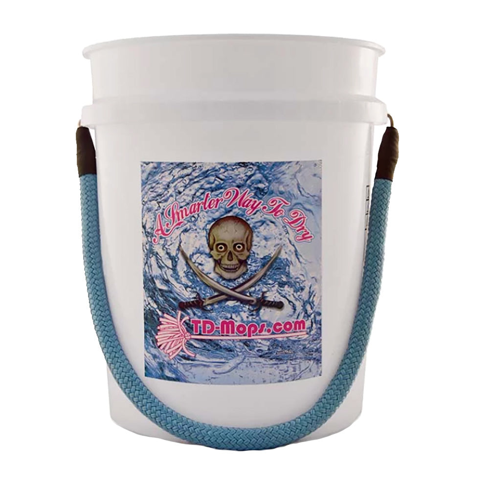 TD Mop TD Bucket - White - 5 Gallon [TDBUCKET]