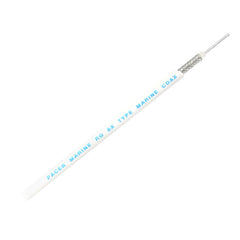 Pacer RG8XW Coax Cable - White - 200' [MRG8XW-200]