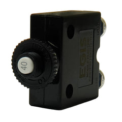 Egis 40A Push Button Panel Mount Circuit Breaker - Screw Terminals [4710-40]