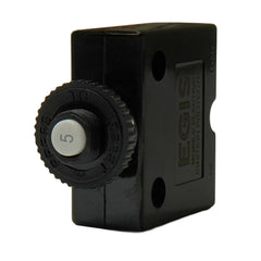 Egis 5A Push Button Panel Mount Circuit Breaker - Spade Terminal [4711-05]