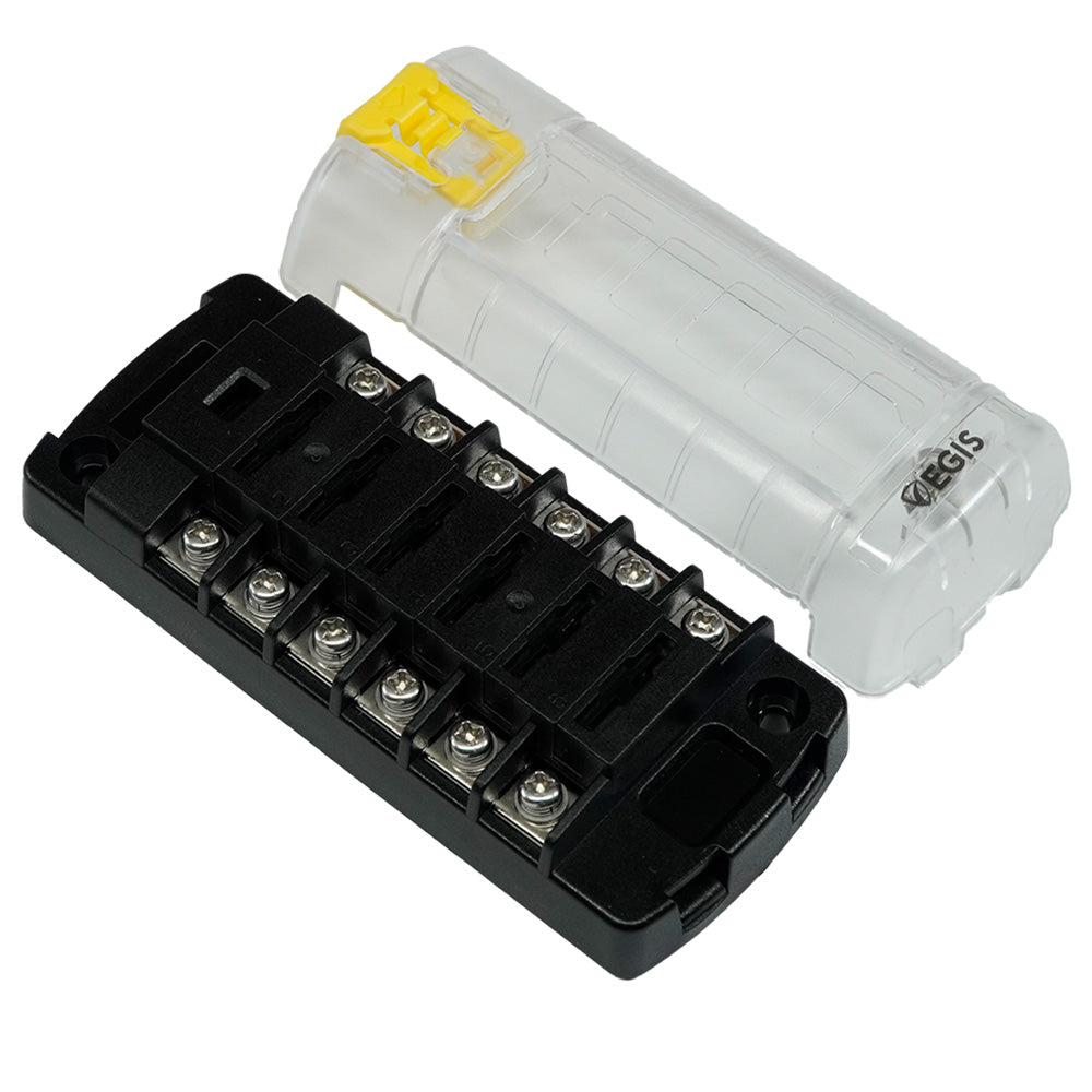 Egis RT Fuse Block w/6 Independent Circuits w/Cover [8037]