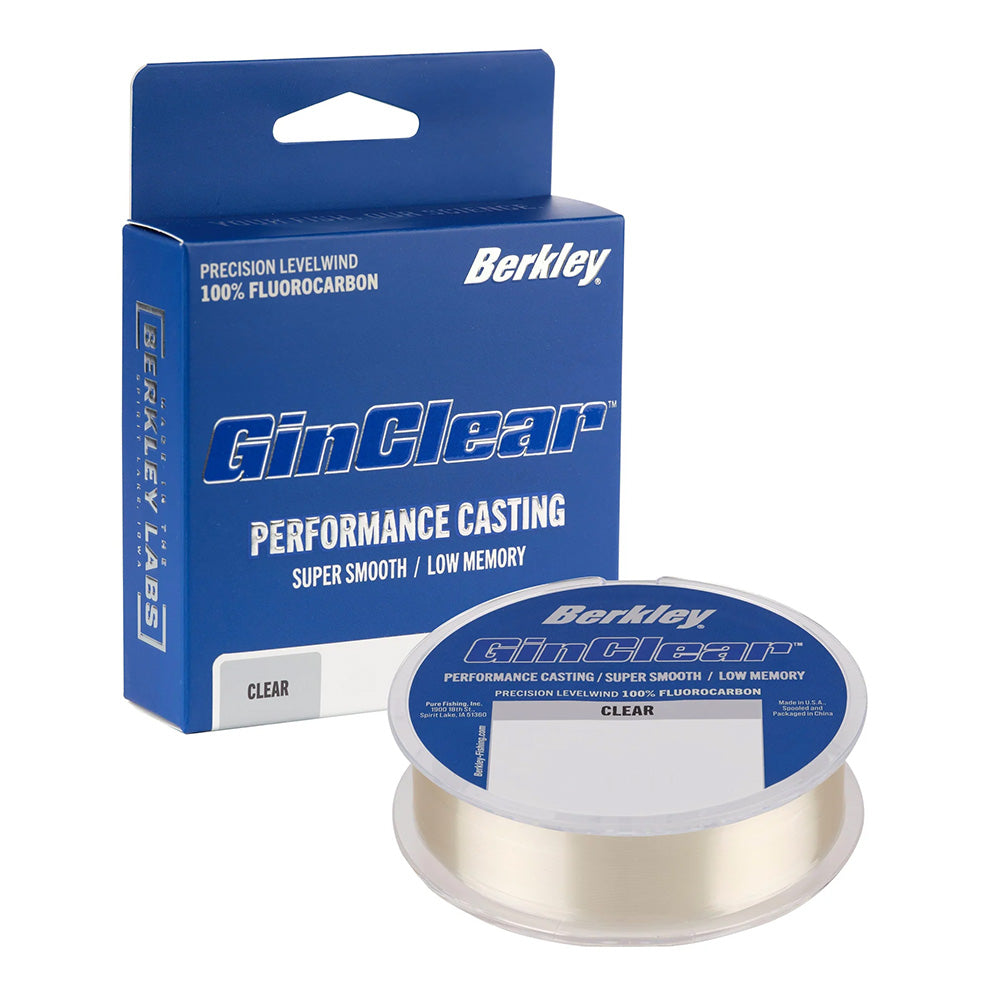 Berkley GINCLEAR Clear Fluorocarbon Line - 10lb - 200yd BGCBK25-15 [1637446]