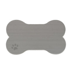 SeaDek Dog Bowl Mat - Storm Grey/Black - Large - 16.5" x 29.5" [63207-90837]