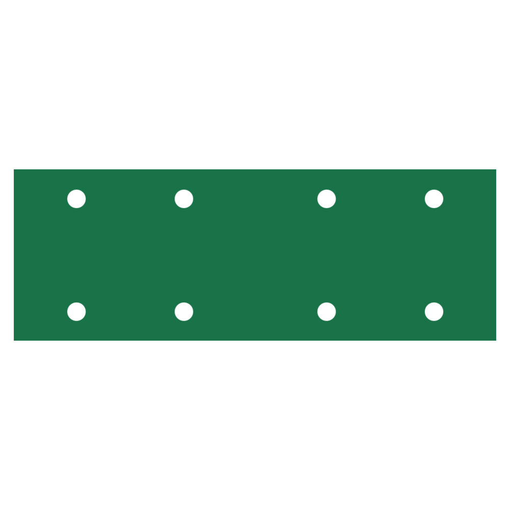 RUPES PROCUT Film Abrasive Sheets 70mm x 200mm (2.75" x 7.8") - 8 Hole - P180 Grit *Box of 100pcs [9.45FF180]
