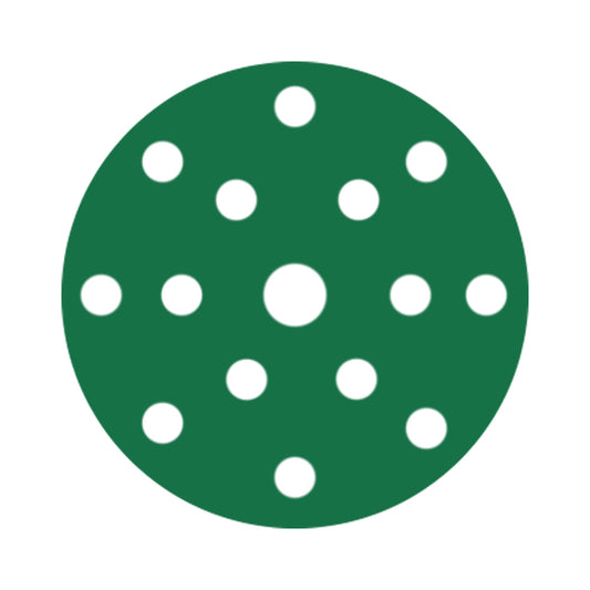 RUPES PROCUT Film Abrasive Discs 150mm (6") - 15 Holes - P1000 Grit *Box of 50pcs [9.45FD1000]