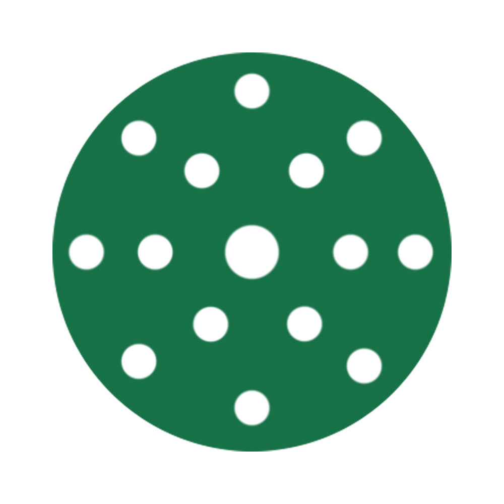 RUPES PROCUT Film Abrasive Discs 150mm (6") - 15 Holes - P40 Grit *Box of 50pcs [9.45FD040]