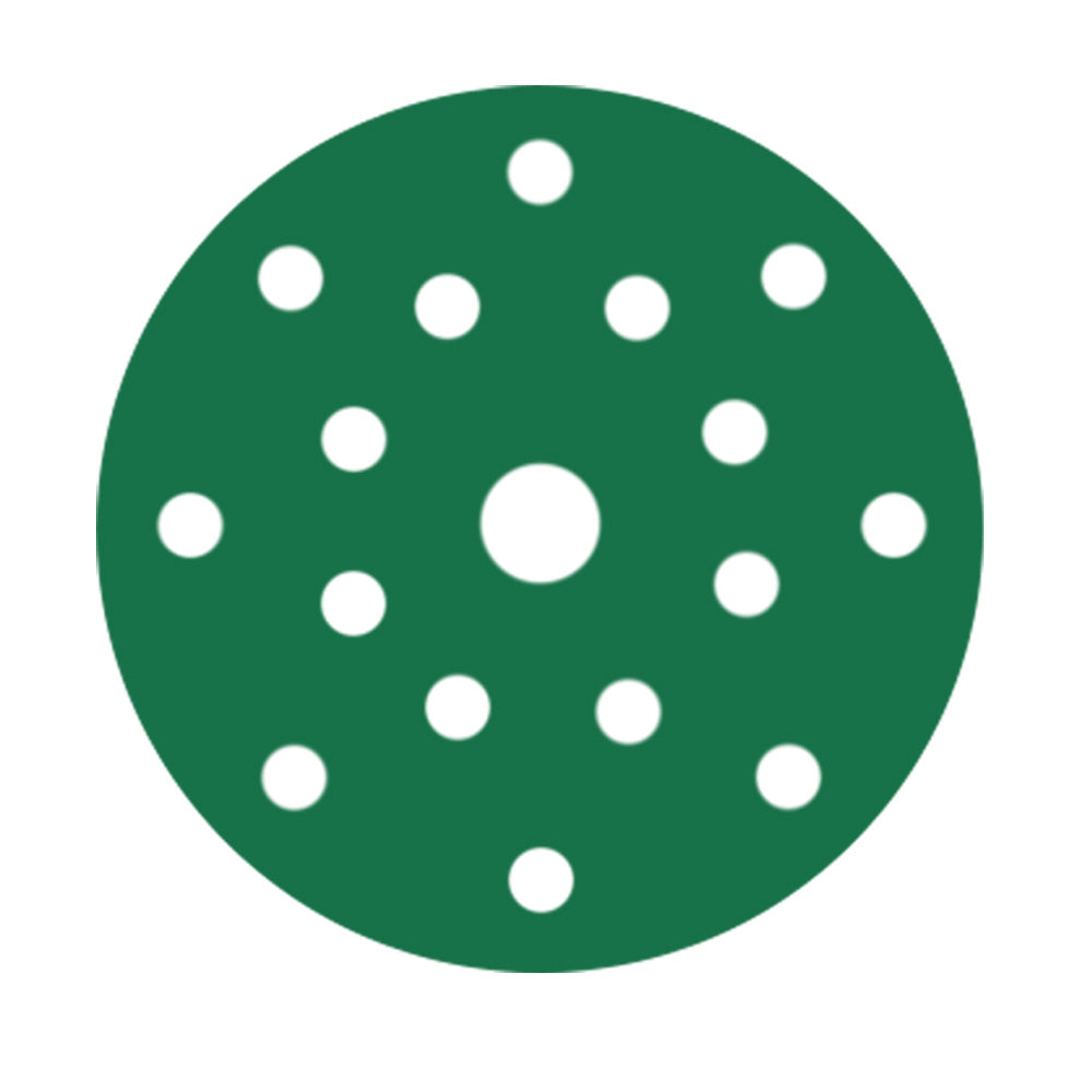 RUPES PROCUT Film Abrasive Discs 125mm (5") - 17 Holes - P120 Grit *Box of 50pcs [9.45FC120]